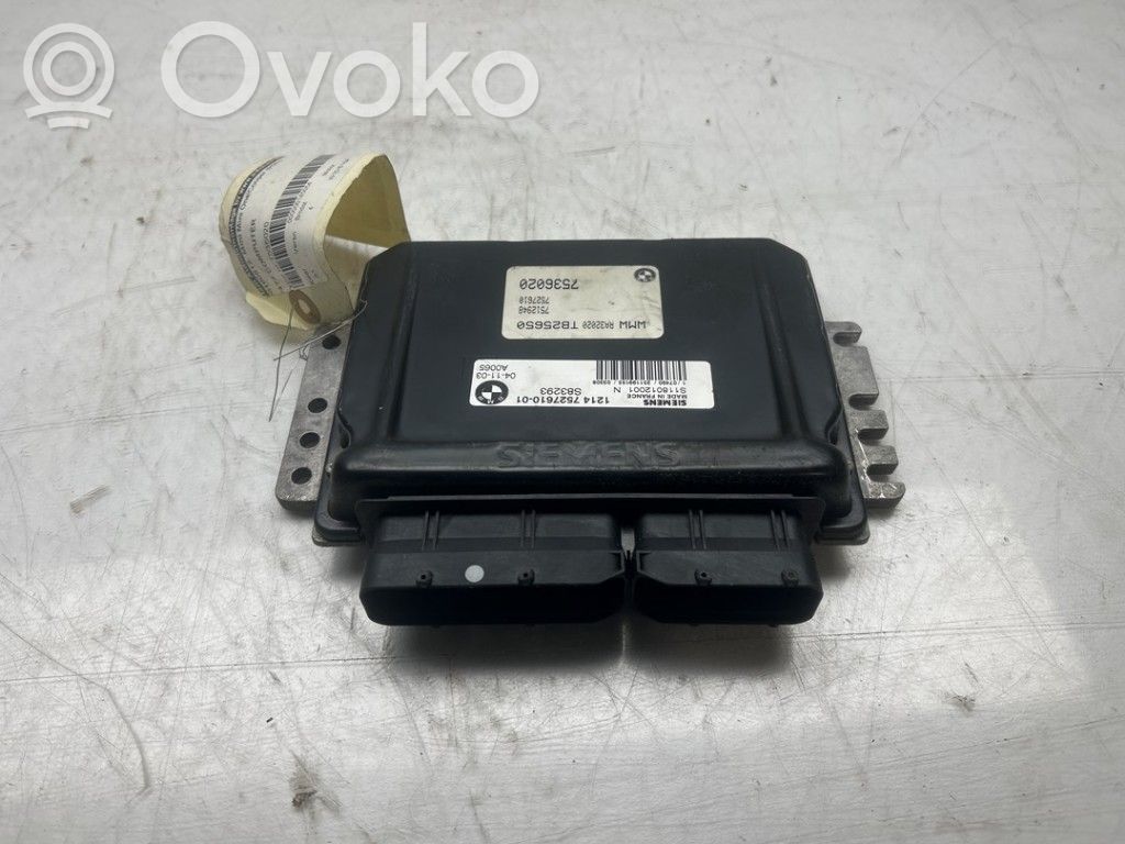 Mini One - Cooper R50 - 53 Engine control unit/module 