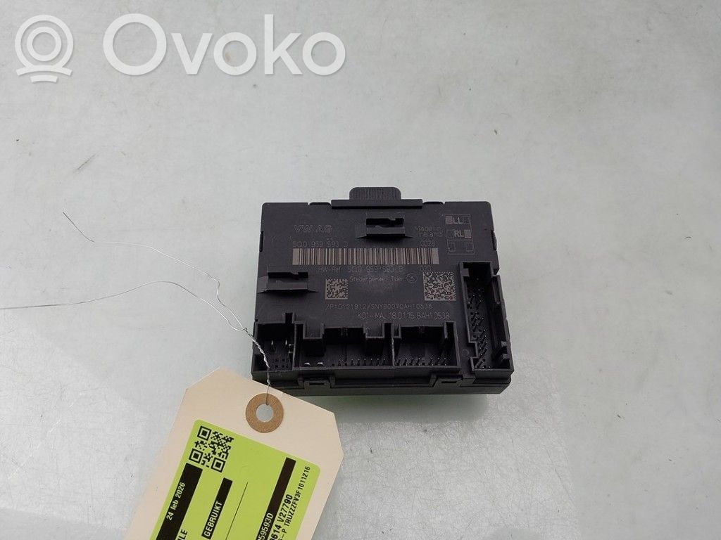 Audi TT TTS RS Mk3 8S Door central lock control unit/module 