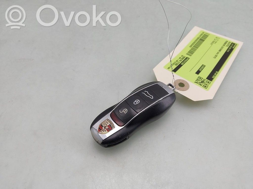 Porsche Cayenne (92A) Klucz / Karta zapłonu 