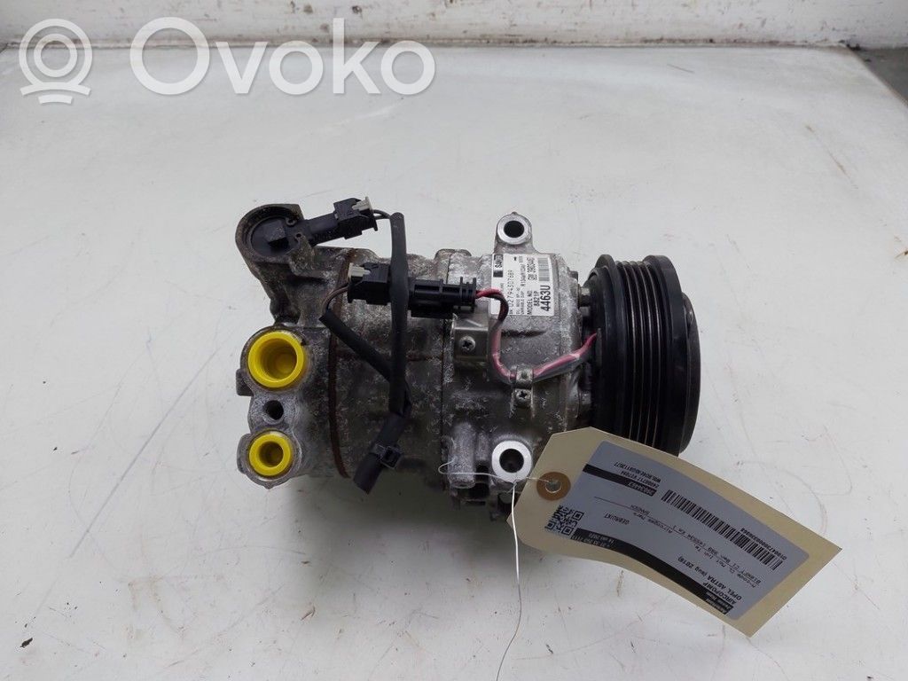 Opel Astra K Air conditioning (A/C) compressor (pump) 
