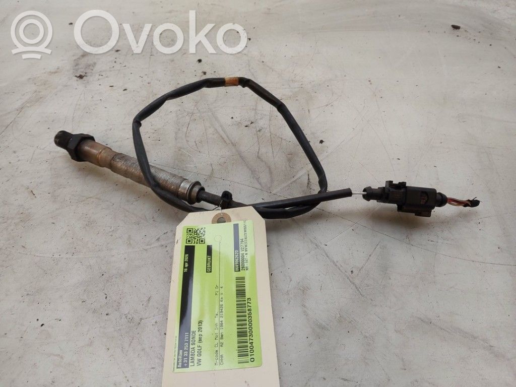 Volkswagen Golf VII Lambda probe sensor 
