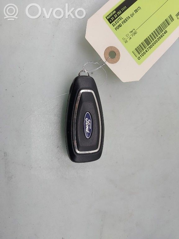 Ford Fiesta Tarjeta/llave de arranque 