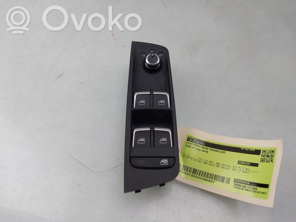 Audi A1 Electric window control switch 