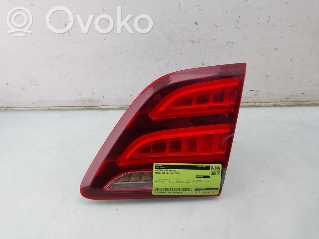 Mercedes-Benz GLE (W166 - C292) Lampa tylna 