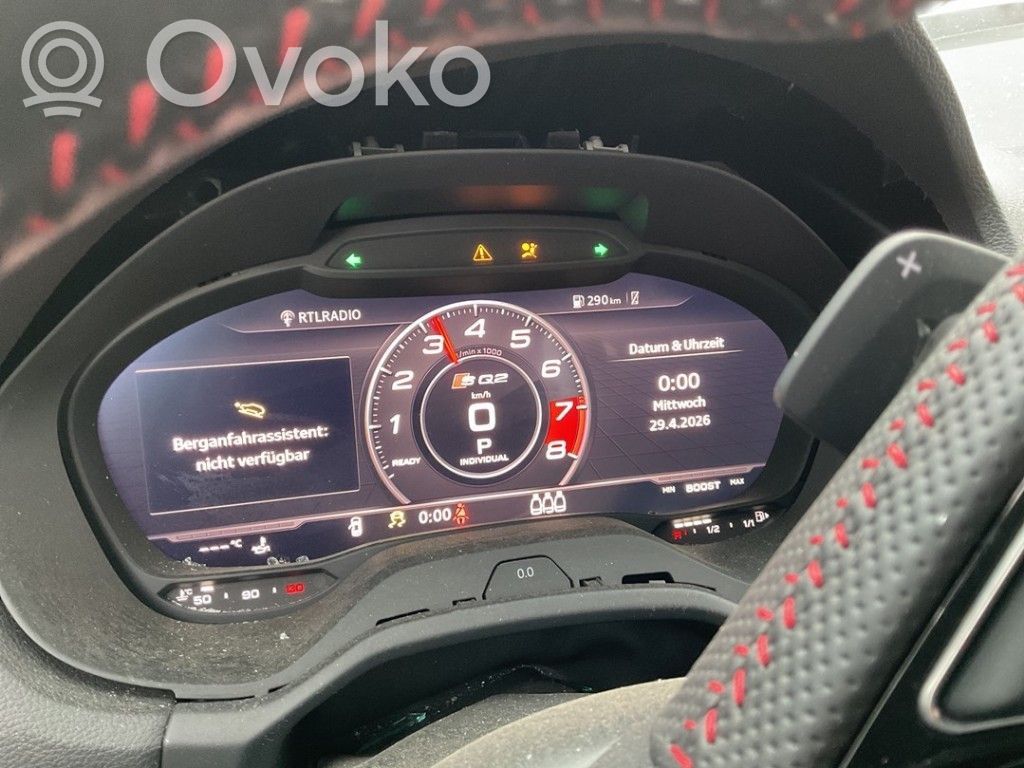 Audi Q2 - Geschwindigkeitsmesser Cockpit 