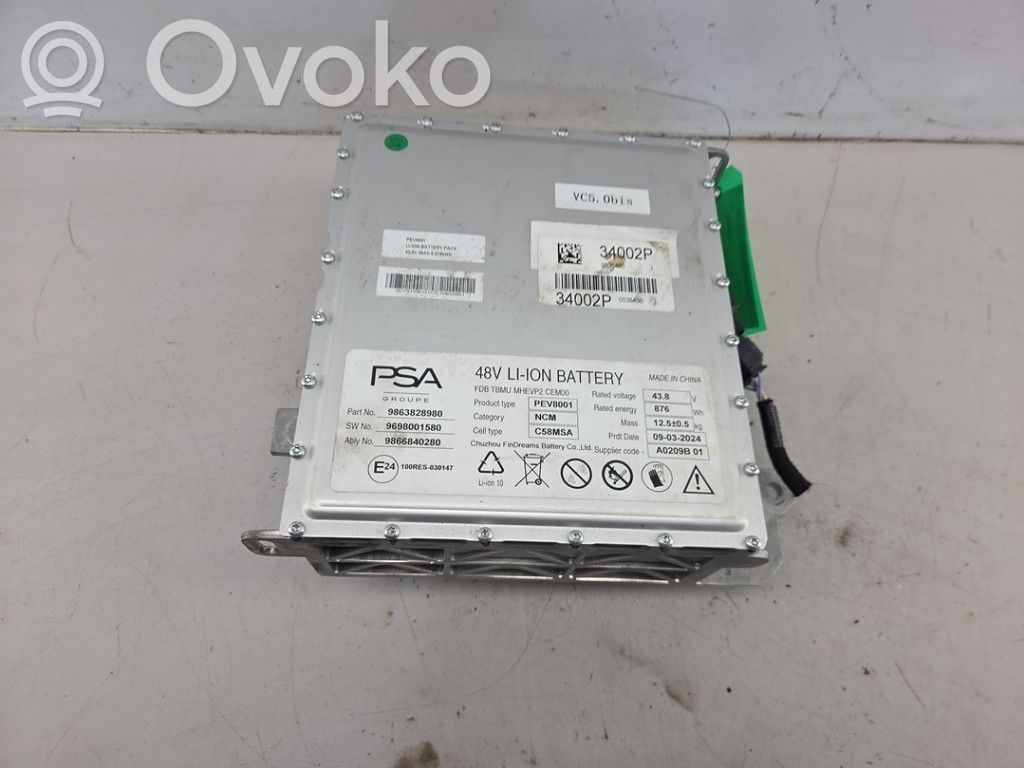 Peugeot 208 II Batteria auto elettrica / ibride