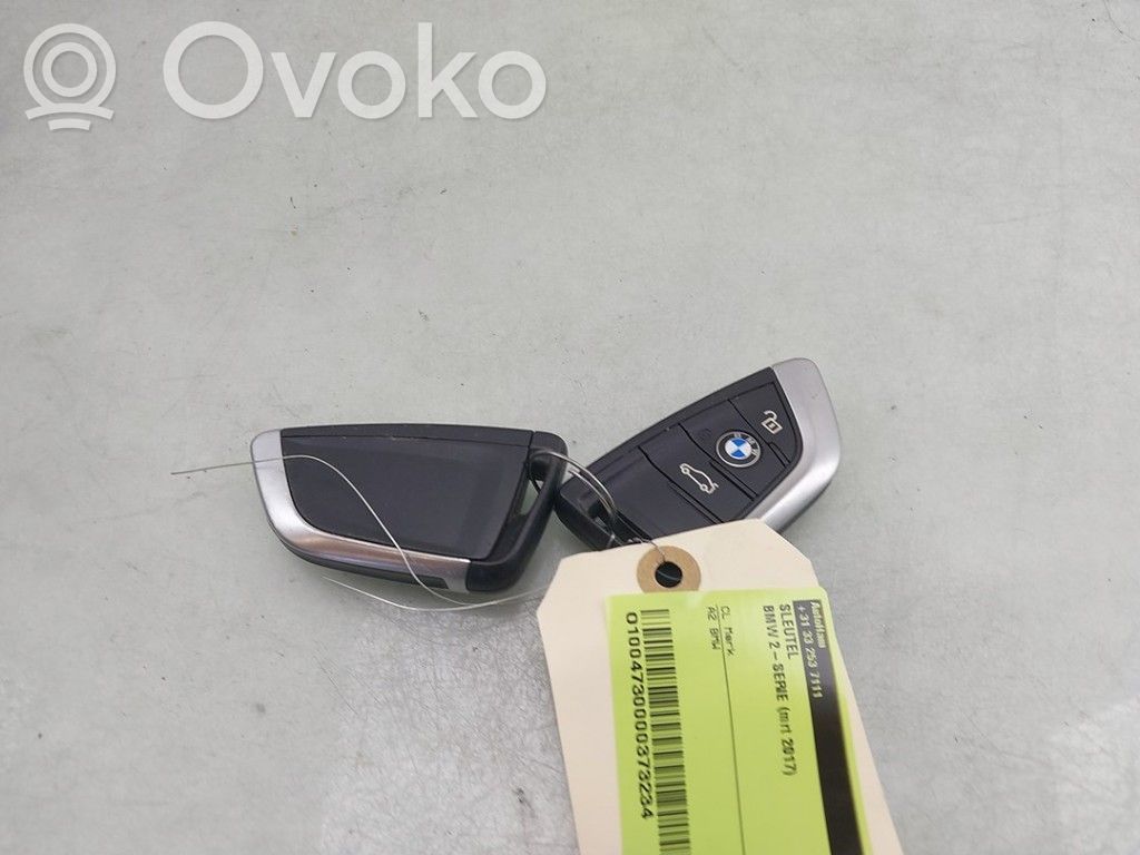 BMW 2 F45 Ignition key/card 