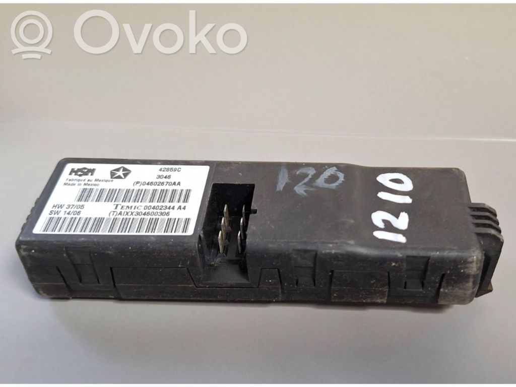 Chrysler 300 - 300C Other control units/modules 