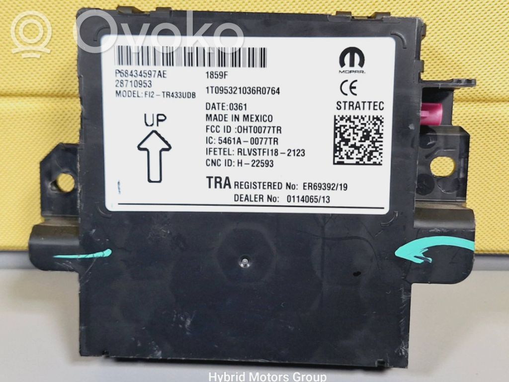 Jeep Grand Cherokee Keyless (KESSY) go control unit/module 
