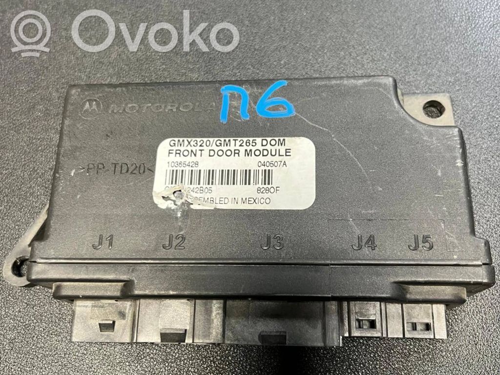 Cadillac SRX Unité de commande module de porte 