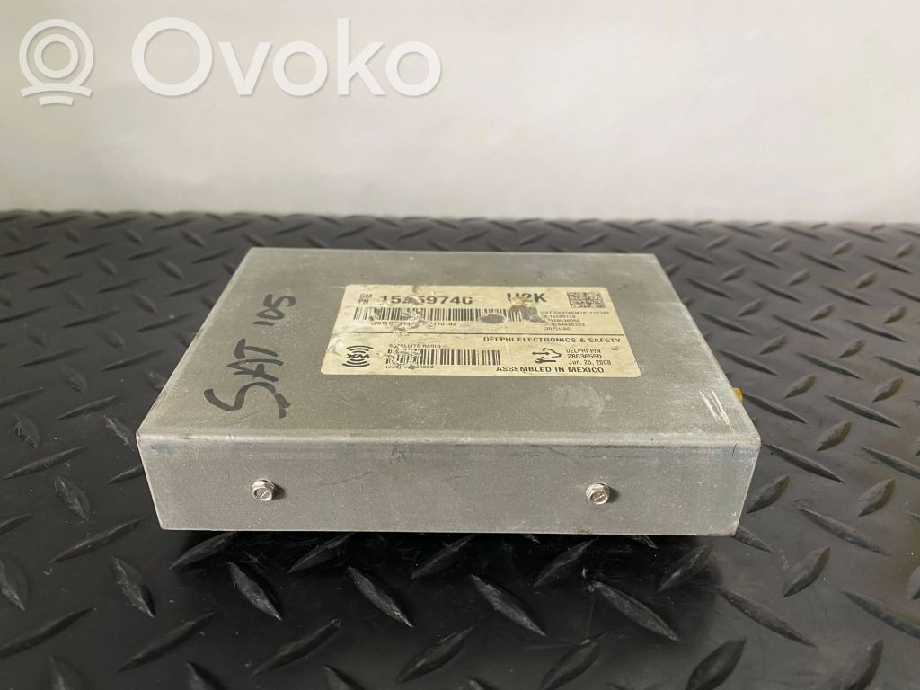 Unidad de control/módulo de bluetooth   15269740