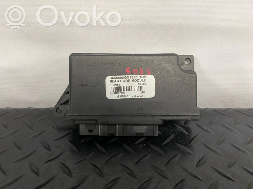 Cadillac CTS Autres unités de commande / modules 