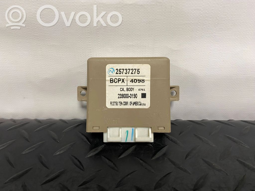 Module de commande de siège   25737275,2390000190,4098