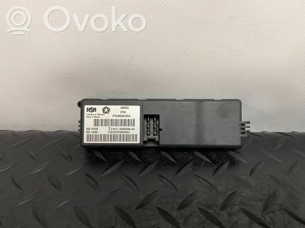 Chrysler 300M Other control units/modules 