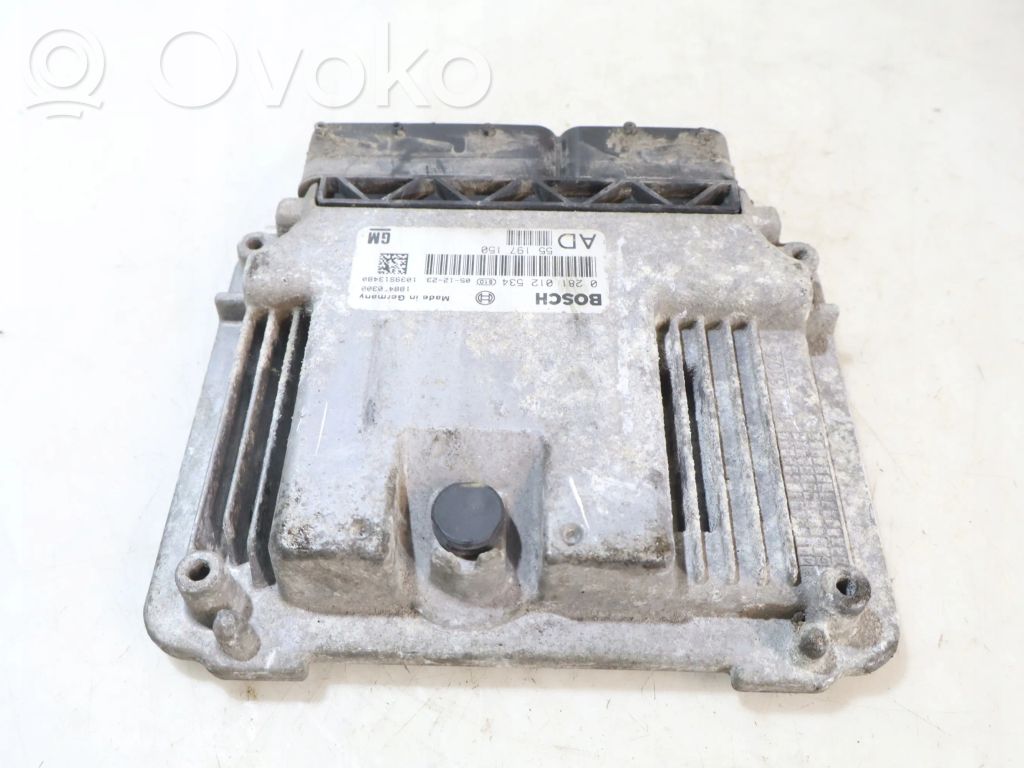 Opel Vectra C Unidad de control/módulo ECU del motor 