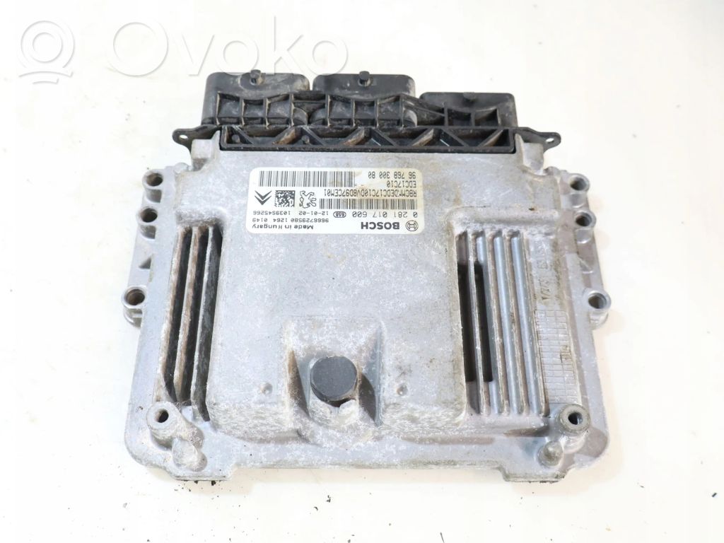 Unité de commande, module ECU de moteur   0281017600