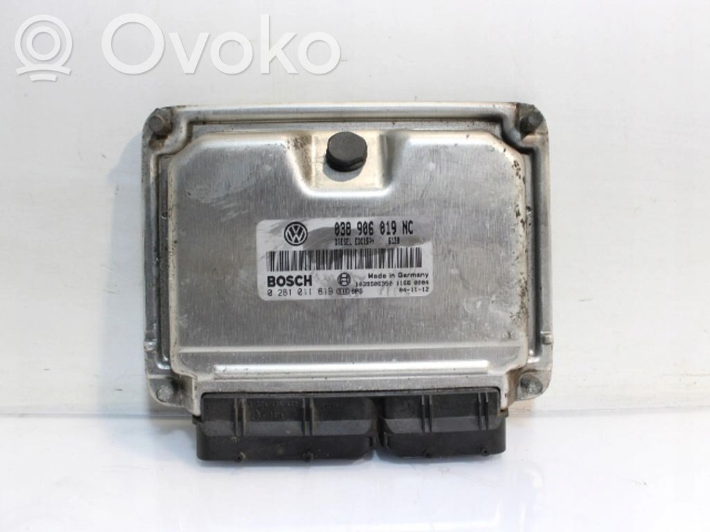 Volkswagen Polo IV 9N3 Engine control unit/module ECU 