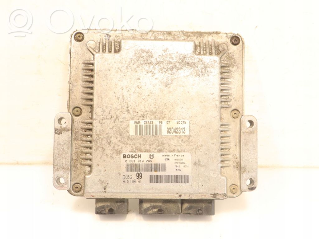 Peugeot 607 Engine control unit/module ECU 