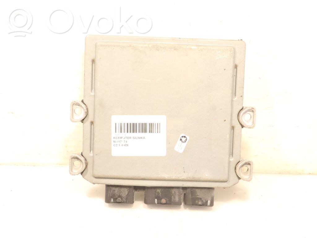 Citroen C2 Unidad de control/módulo ECU del motor 