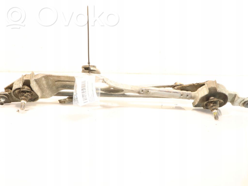 Front wiper linkage