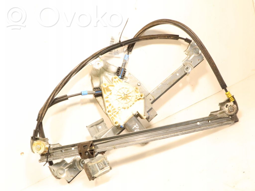 Peugeot 607 Mechanizm podnoszenia szyby przedniej bez silnika 