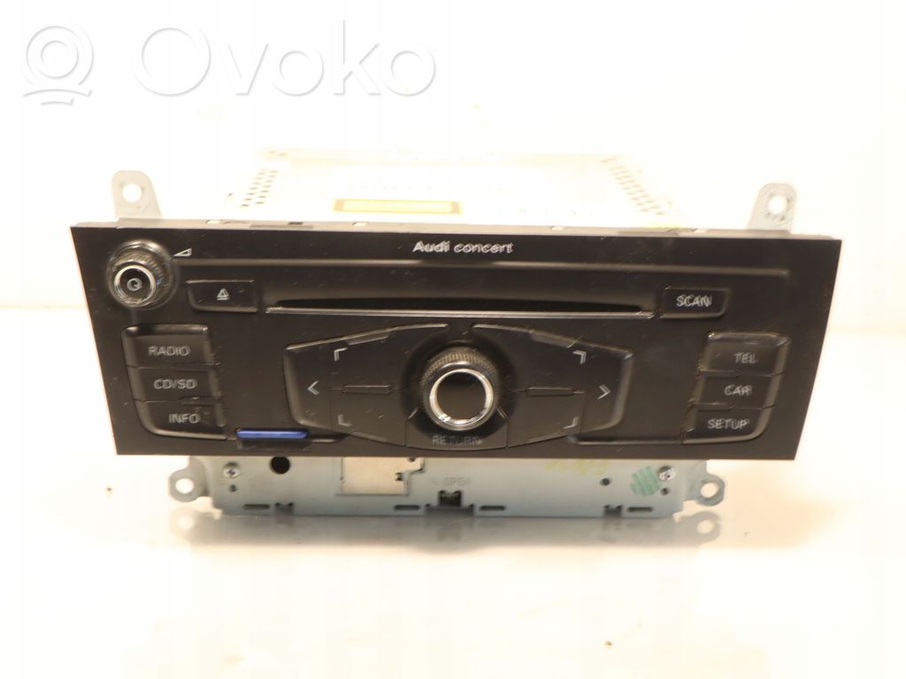 Audi A4 S4 B8 8K Konsola środkowa / Radio / GPS 