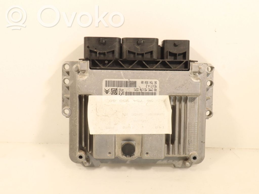 Citroen C4 I Unité de commande, module ECU de moteur 
