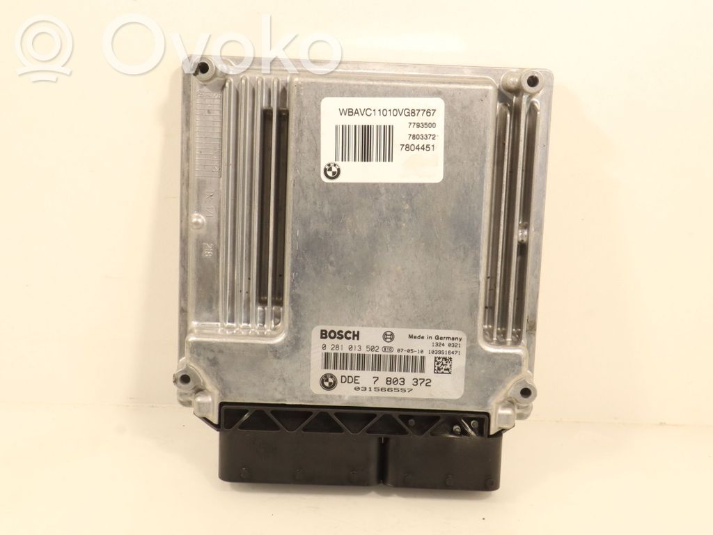 BMW 3 E90 E91 Galios (ECU) modulis 