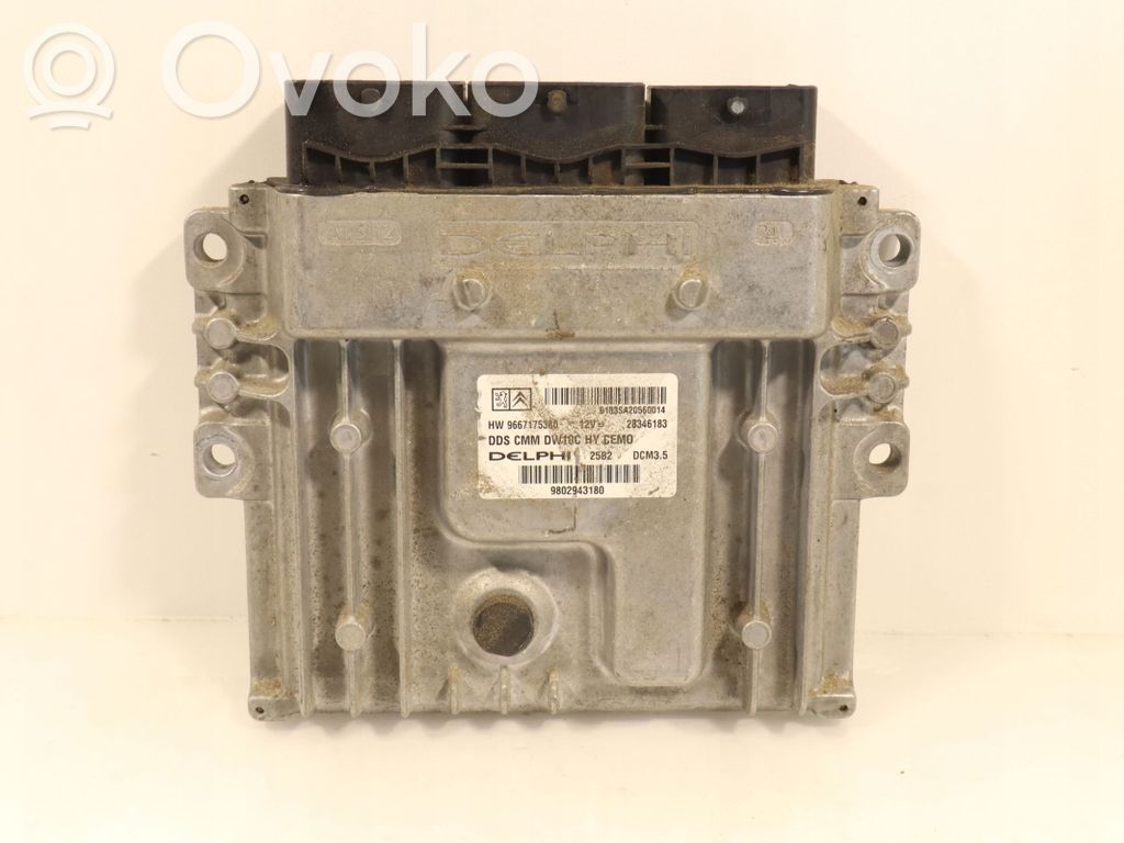 Peugeot 3008 I Engine control unit/module ECU 