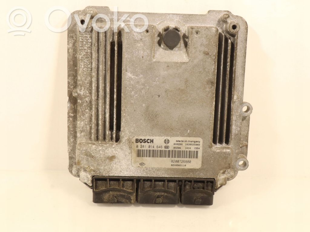 Renault Laguna III Unitate control motor/modul ECU 