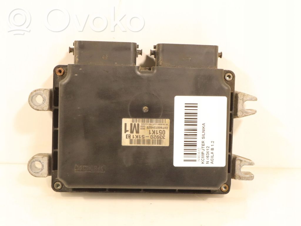 Opel Agila B Engine control unit/module ECU 