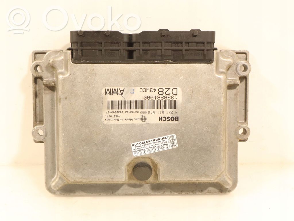Fiat Ducato Engine control unit/module ECU 