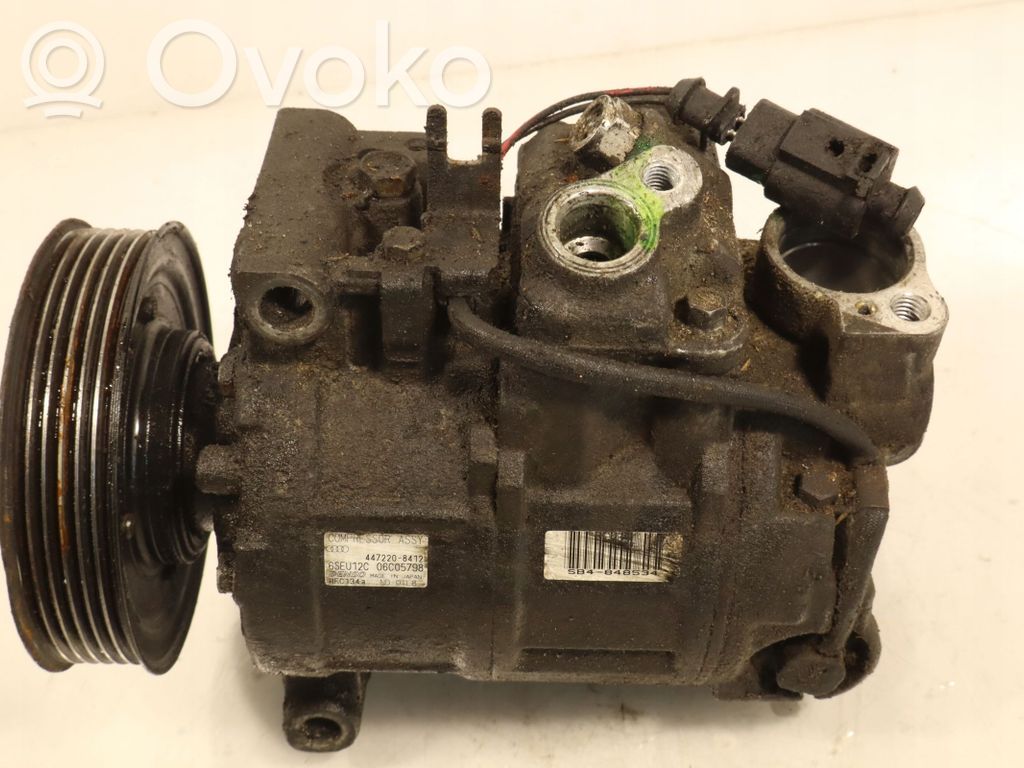 Audi A6 S6 C6 4F Kompresor / Sprężarka klimatyzacji A/C 