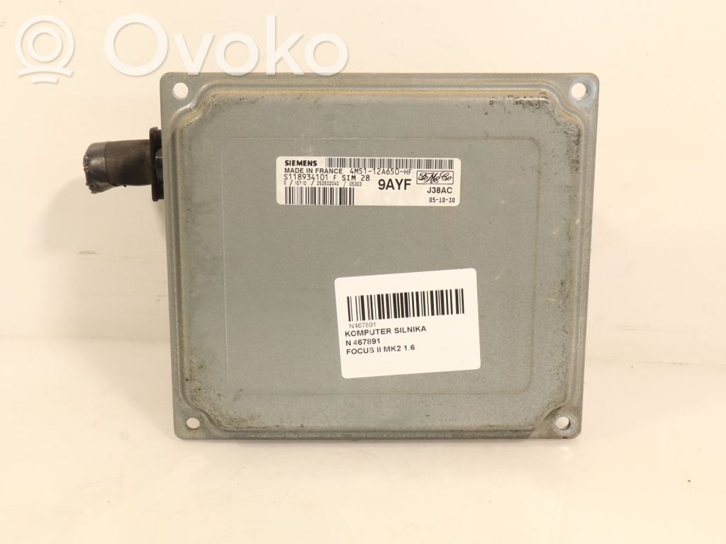 Engine control unit/module ECU   4M5112A650HF