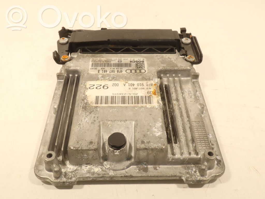 Engine control unit/module ECU   4F0907401B