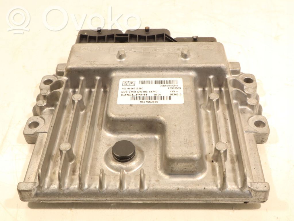 Peugeot 508 Unité de commande, module ECU de moteur
