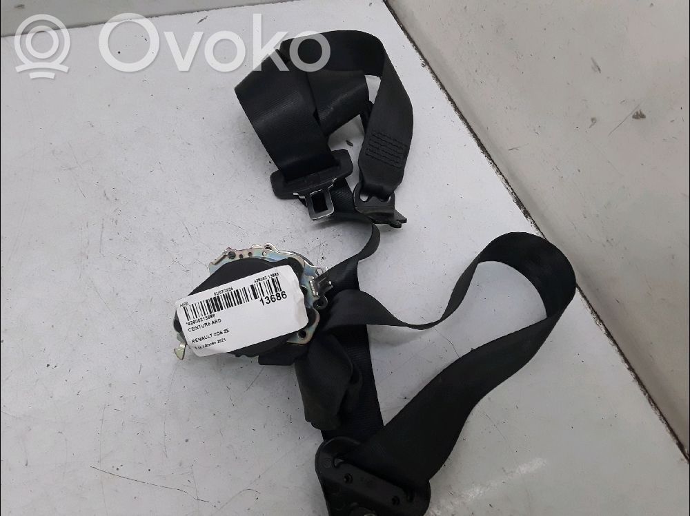 Renault Zoe Cinturón trasero 