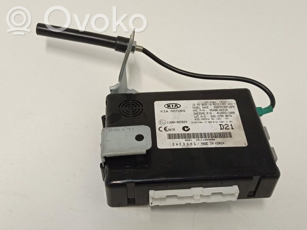 KIA Ceed Moottorin ohjainlaite/moduuli 