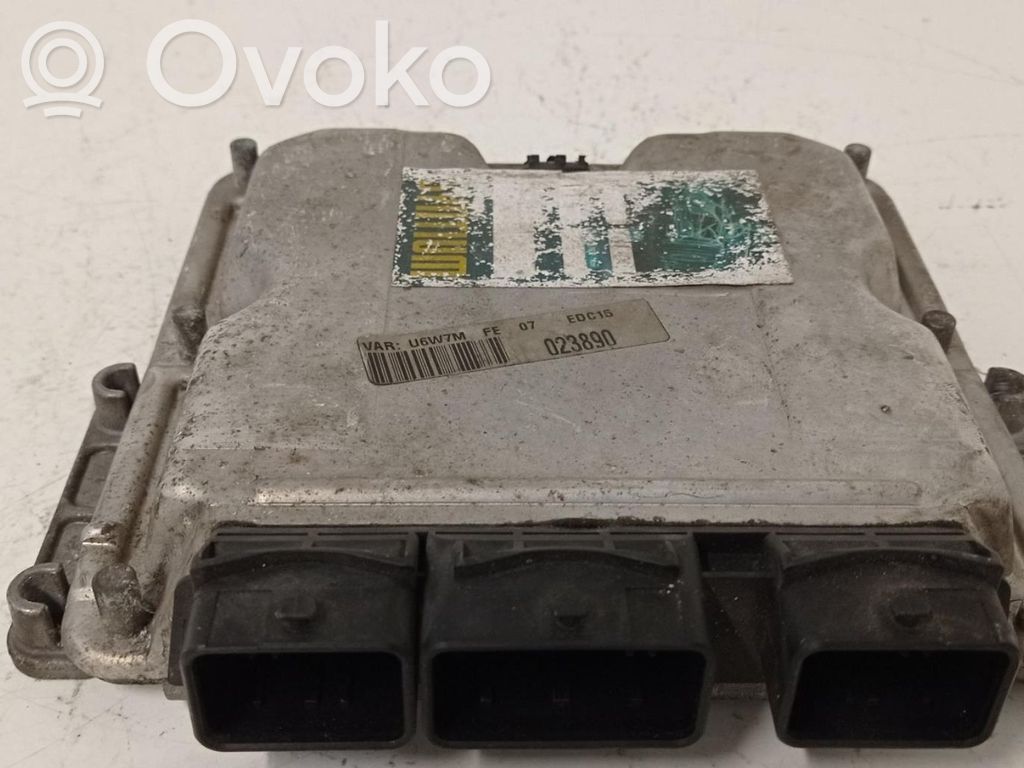 Unité de commande, module ECU de moteur   9650931380