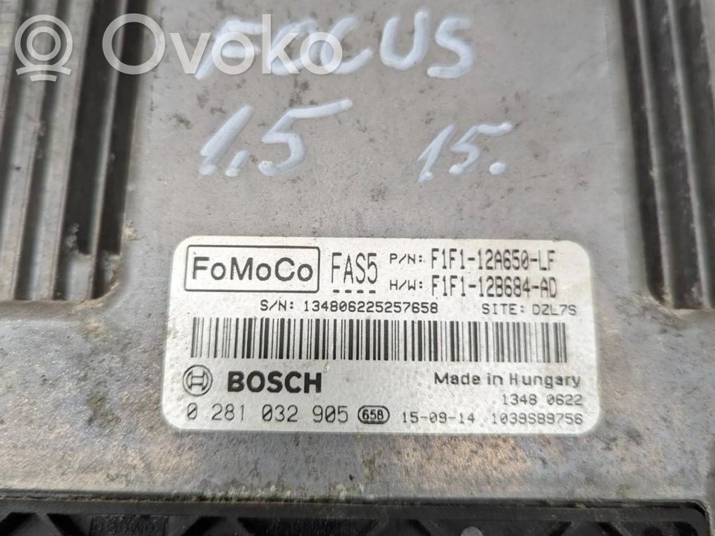 Ford Focus Engine control unit/module ECU 