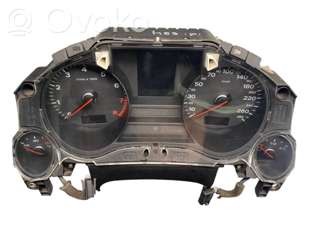 Audi A8 S8 D3 4E Spidometrs (instrumentu panelī) 