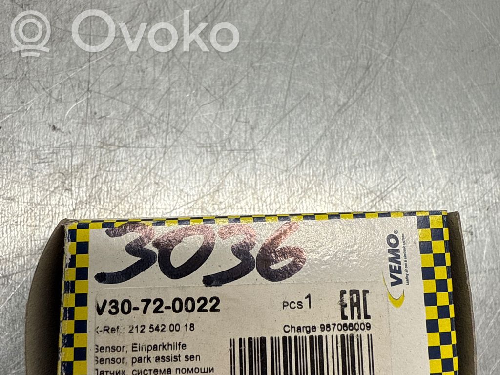 Mercedes-Benz C W204 Sensor de aparcamiento PDC 