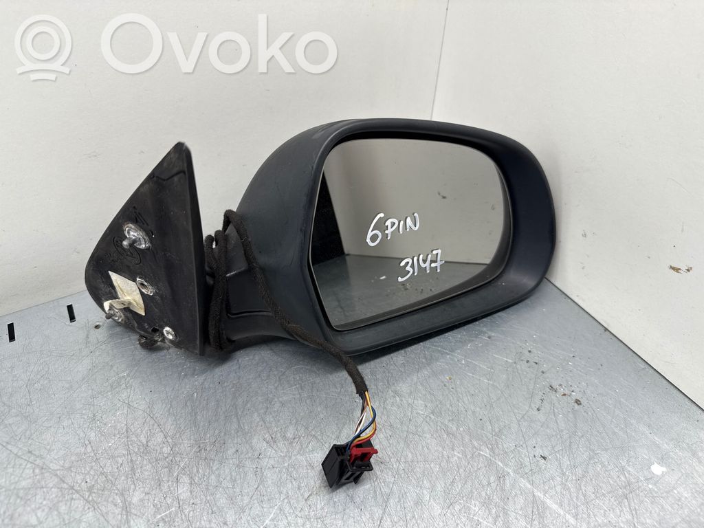 Skoda Octavia Mk2 (1Z) Elektryczne lusterko boczne drzwi przednich 