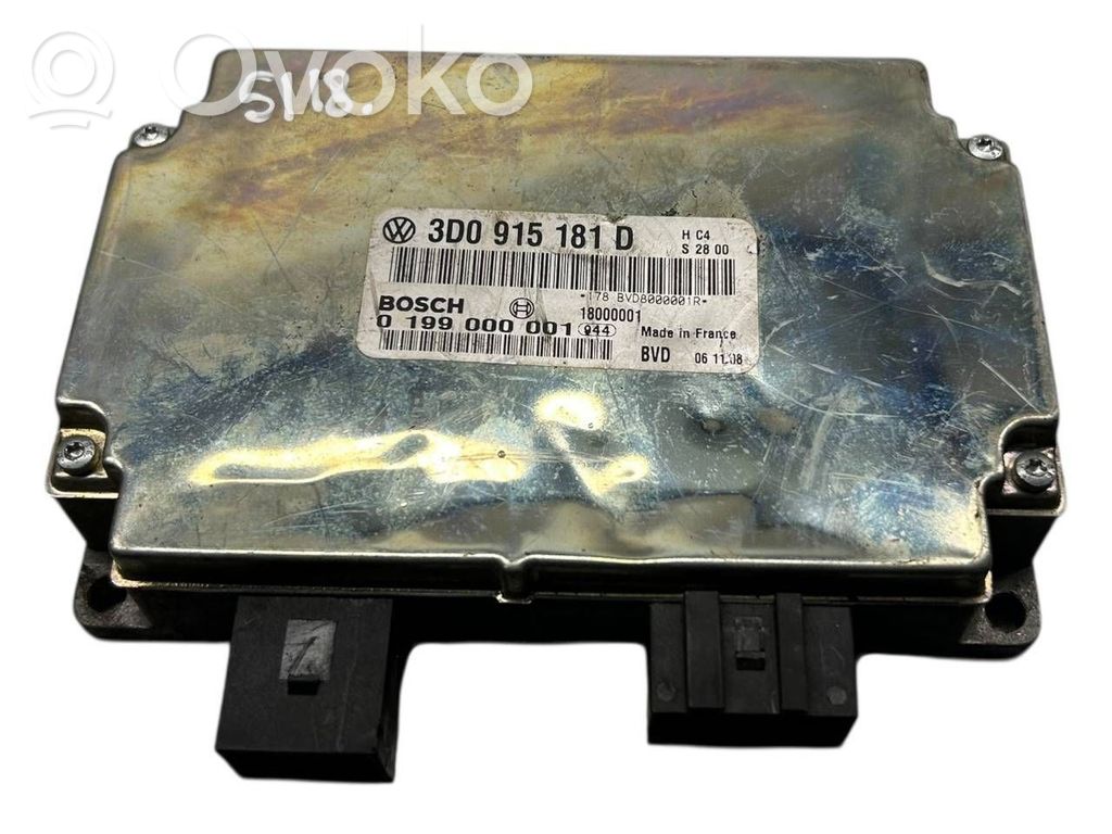 Volkswagen Phaeton Batterie-Steuermodul 