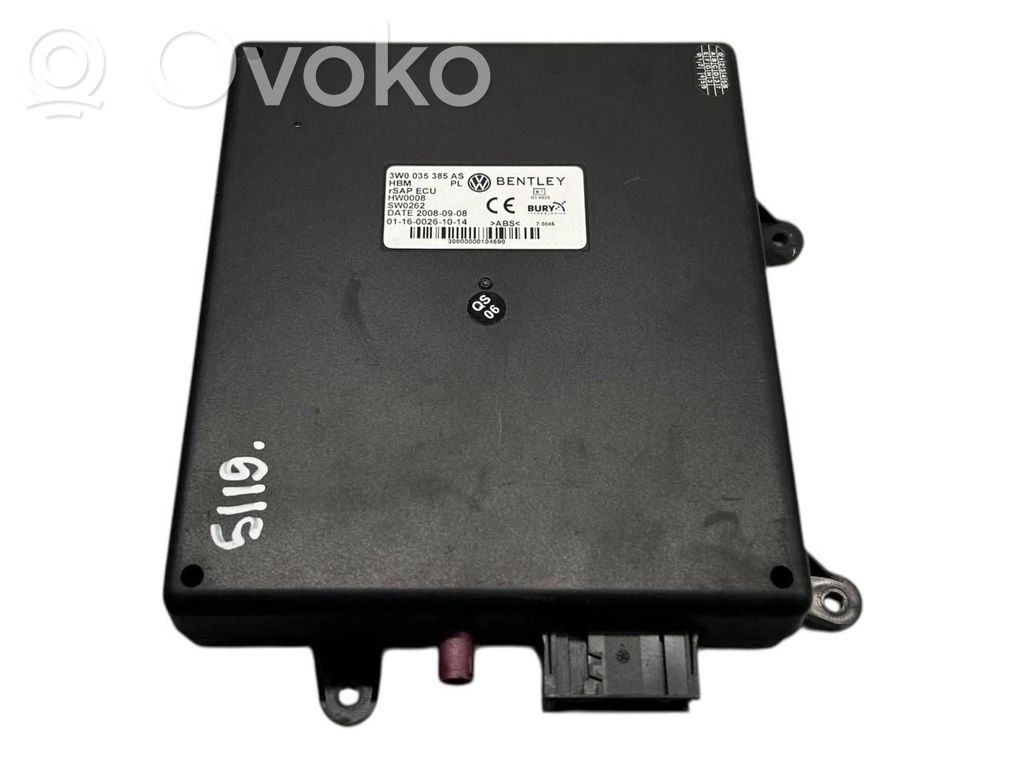 Bluetooth control unit module   3W0035385AS,SW0262,HW0008