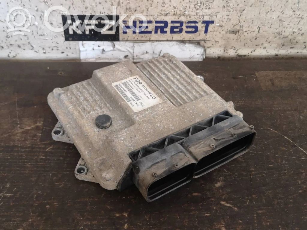 Opel Astra H Engine control unit/module 