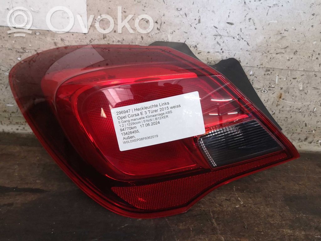 Opel Corsa E Luci posteriori