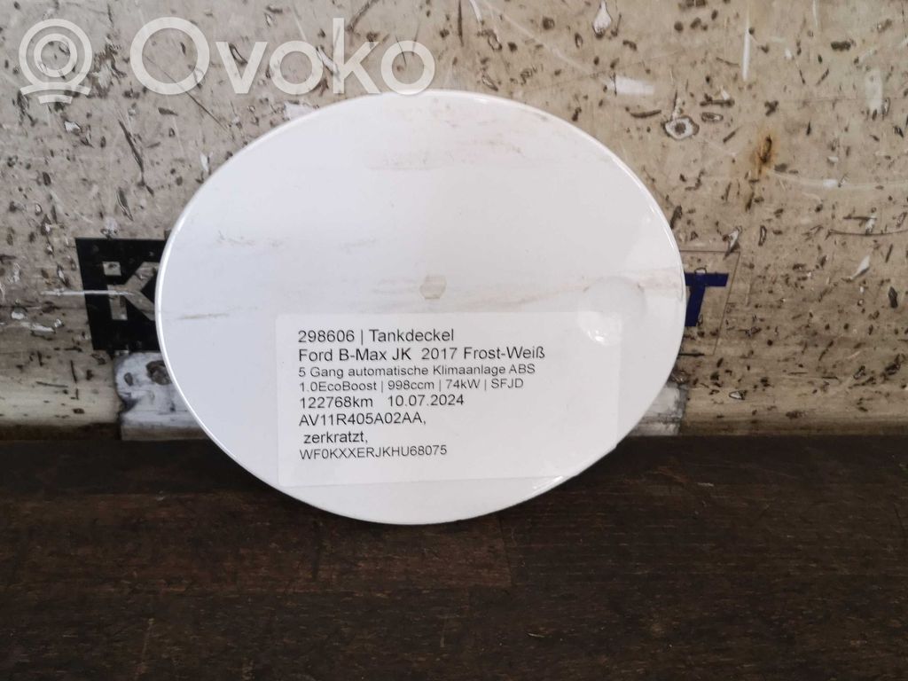Ford B-MAX Polttoainesäiliön korkki 