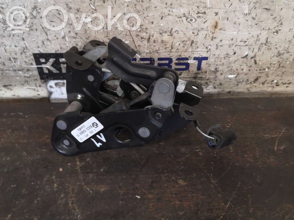 BMW 5 F10 F11 Chiusura/serratura vano motore/cofano 