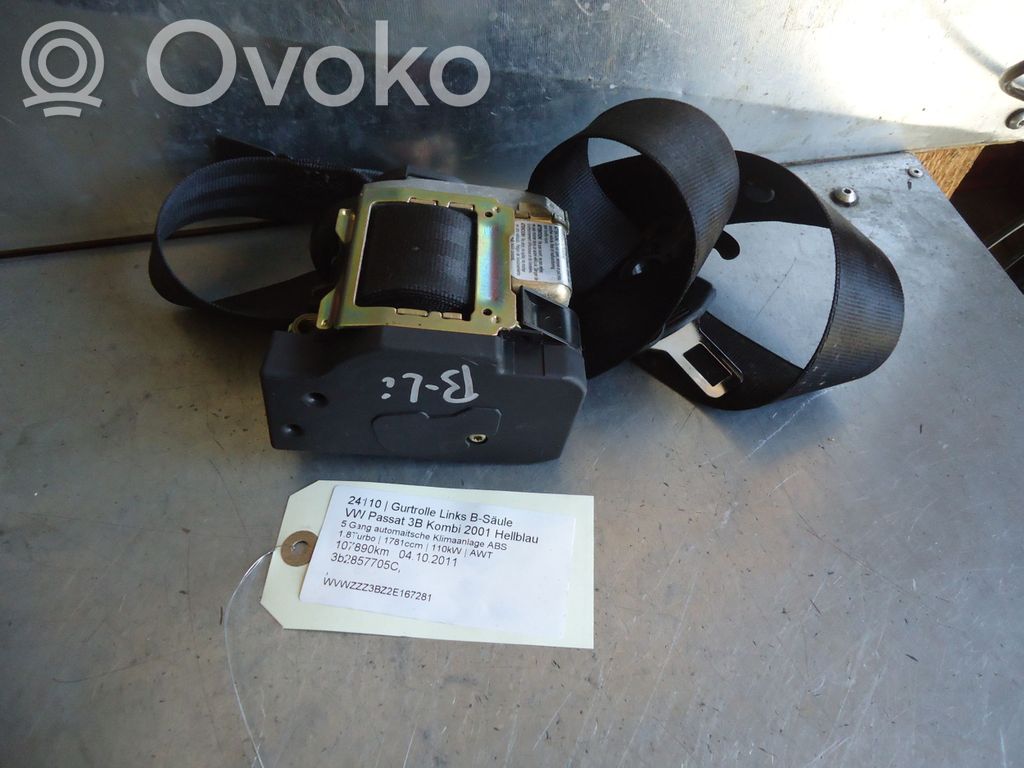 Cinturón delantero   GURTSTRAFFER,GURTSTRAFFER,3B2857705C,3B2857705C,GURTSTRAFFER